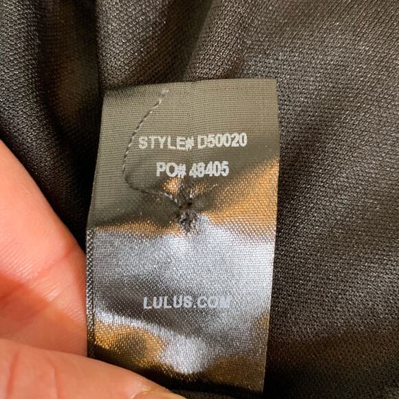 Lulus Ticket to Chic navy blue striped velvety dress size Extra Small XS NWT - Picture 15 of 15